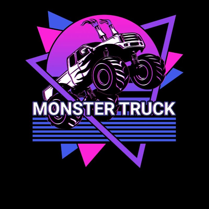 Monstertruck Retro