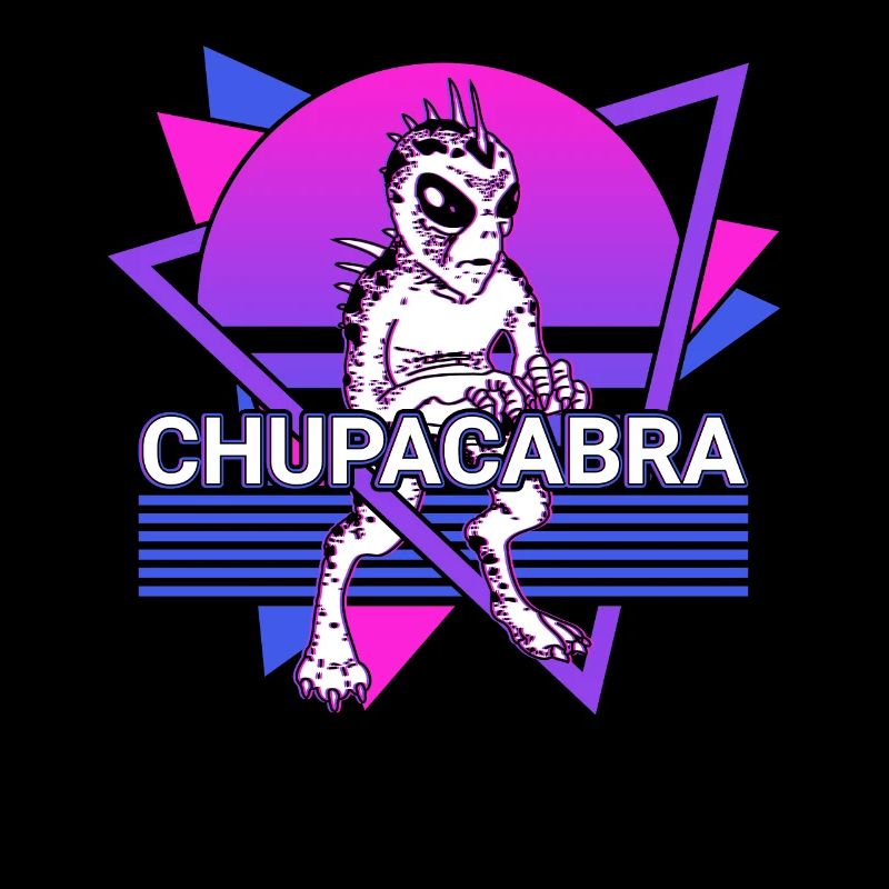 Chupacabra Krypto Kryptozoologie Retro