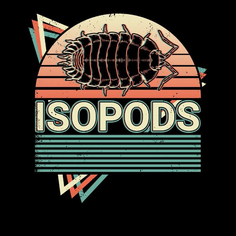 Isopodes Retro Vaporwave