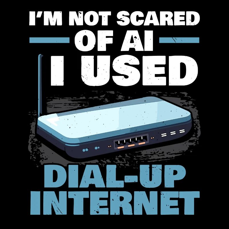 DFÜ-Internetverbindung 90er Computerwitze