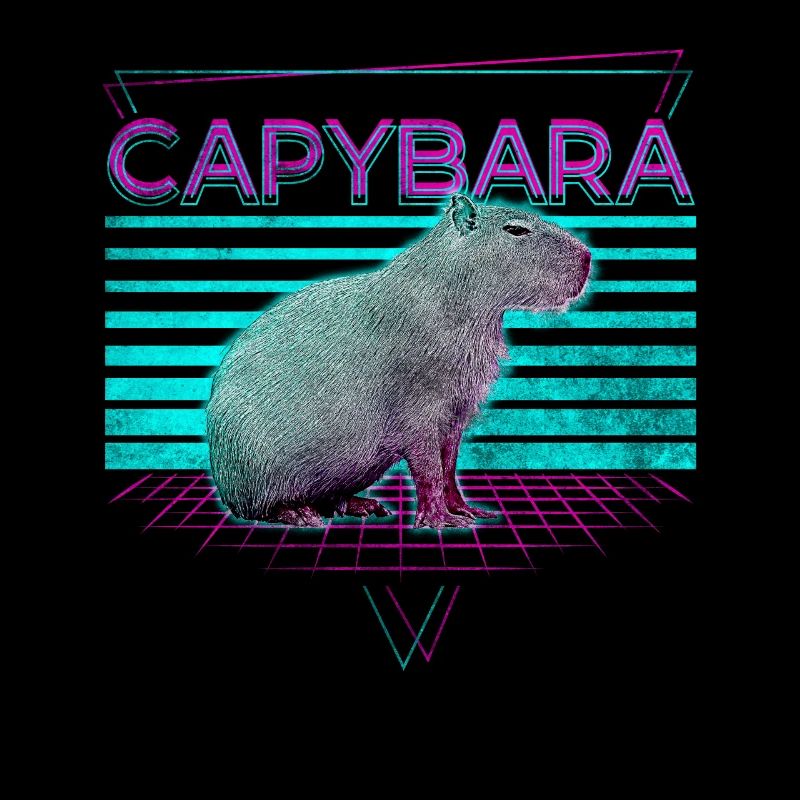 Capybara Rétro