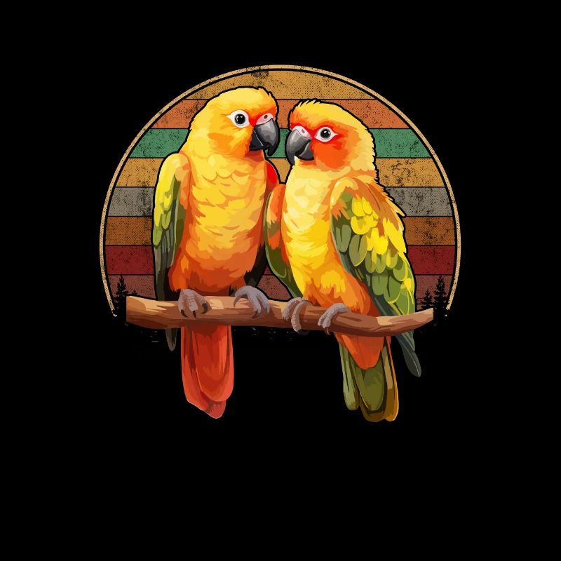 Sun Conure, parrot Conure