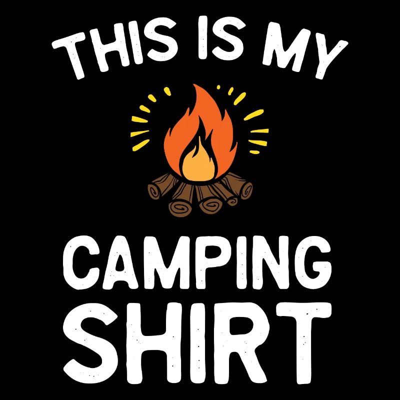 Ceci est ma chemise de camping