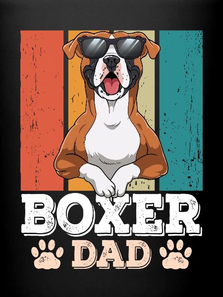 Papa boxeur