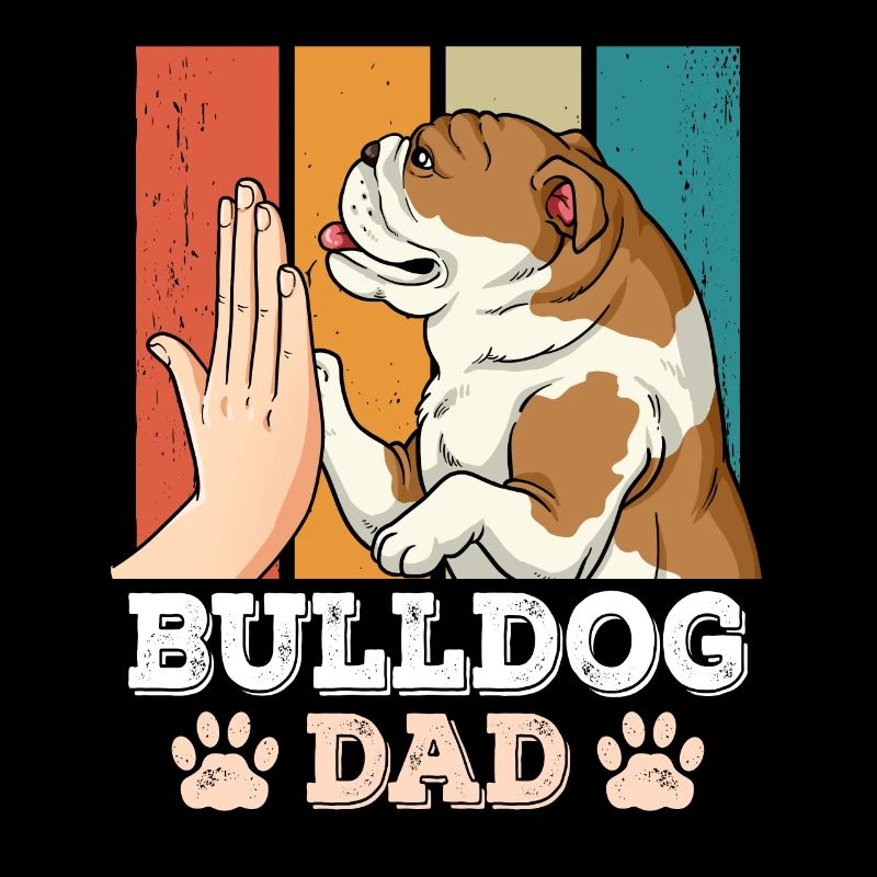 Papa bouledogue