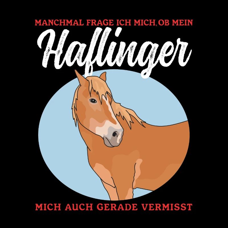 Haflinger Pferde | Haffi Pferdebesitzer Geschenk