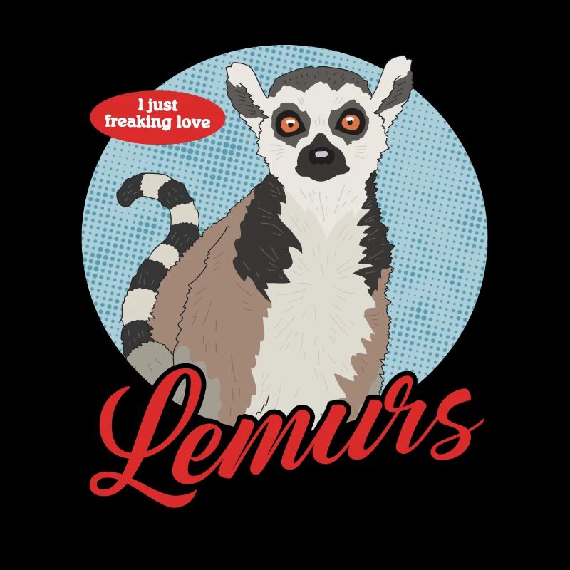 Lémurien à queue annelée | Cadeau de lémuriens à queue annelée