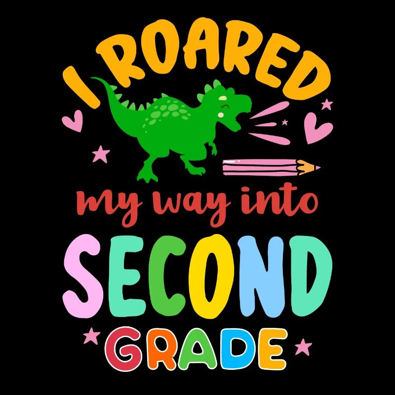 Second Grade Rainbow Girls Boys Teacher Team 2nd