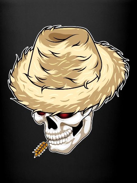 Ferme de blé Skull Farmer
