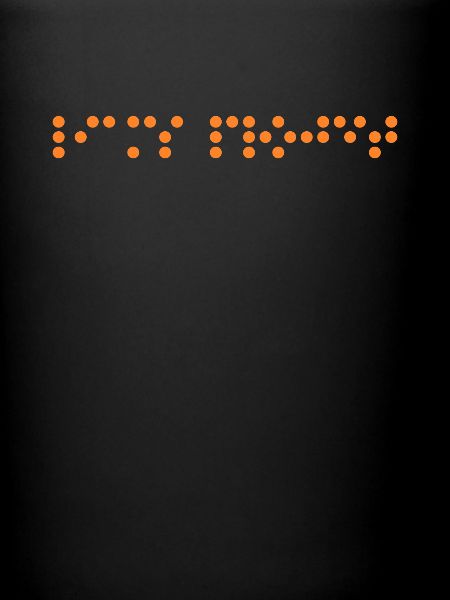 Braille Braille Blind Gift