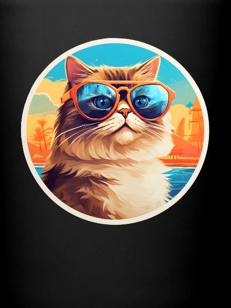 Cat with sunglasses