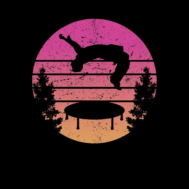 Trampoline Retro Backflip