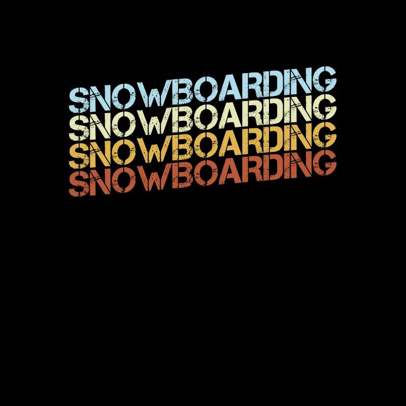 Snowboard rétro