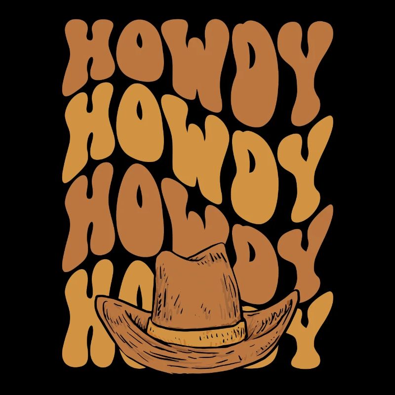 Hallo Cowboy In Schwarz