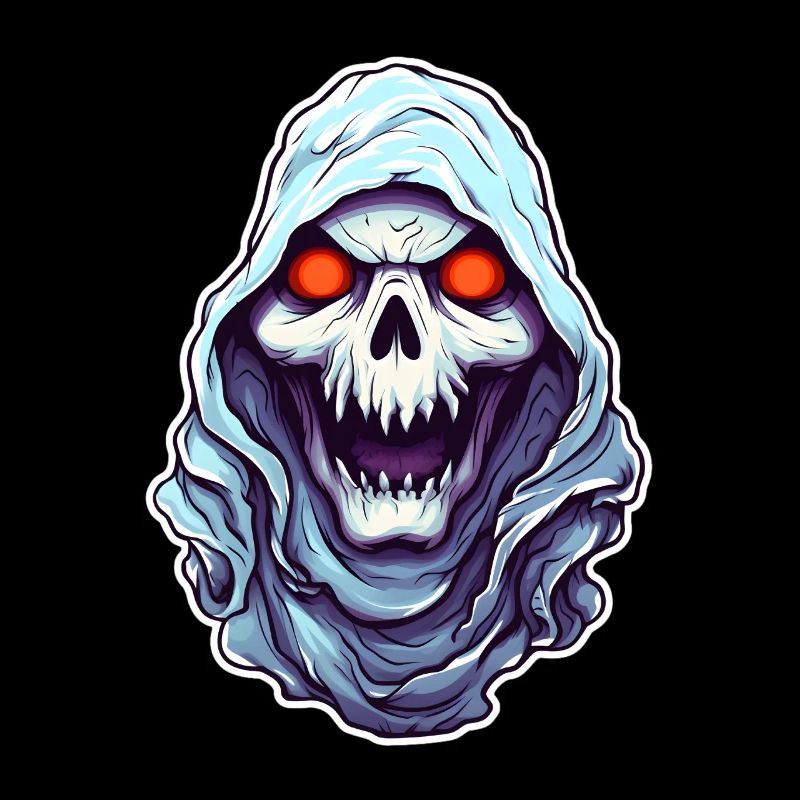 Skull Ghost Halloween