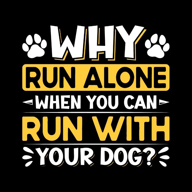 Chien de course Canicross Design