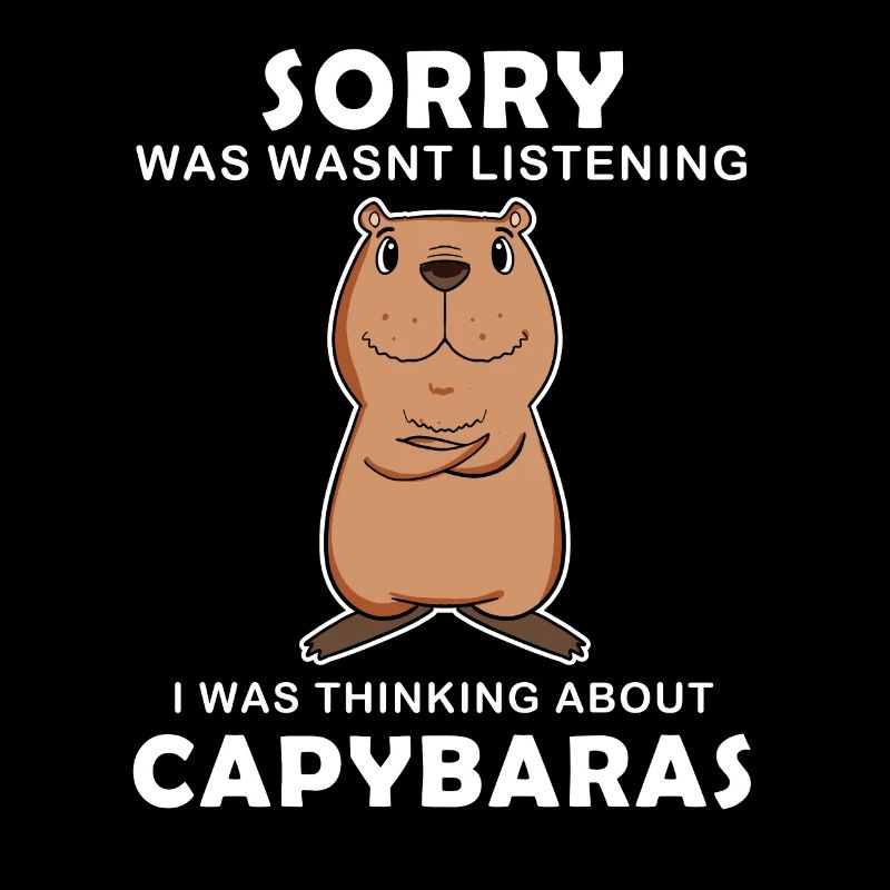 Capybara Wasserschwein Capybaras