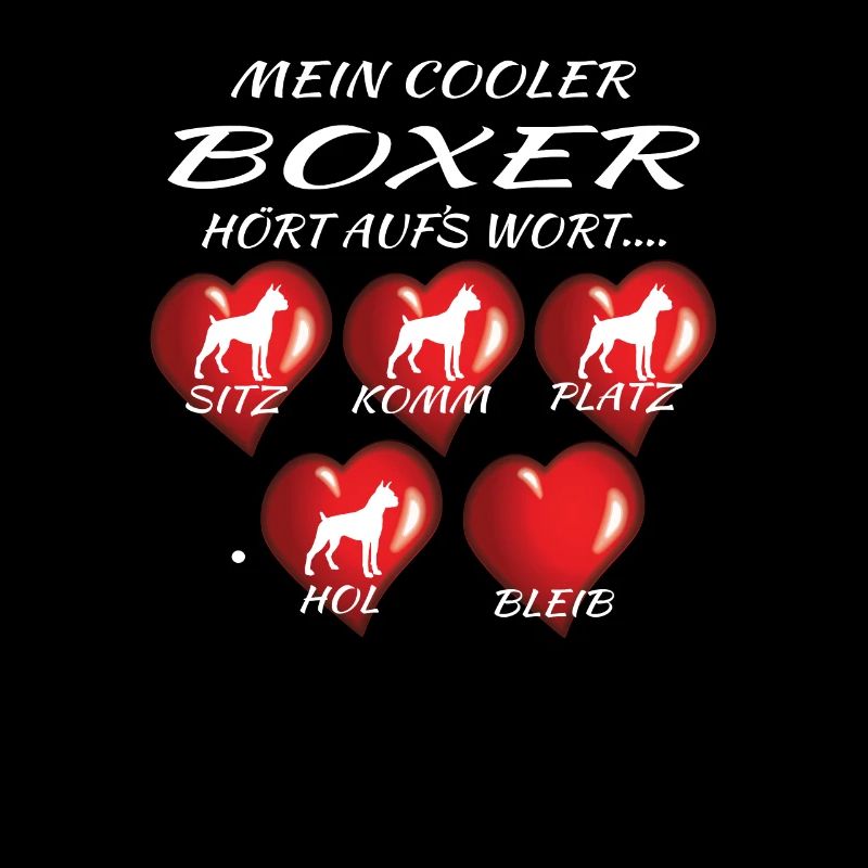 Hund Boxer Hundebesitzer Geschenkidee