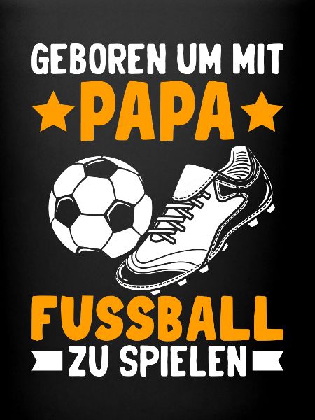 Papa Fussball Geschenkidee Kinder