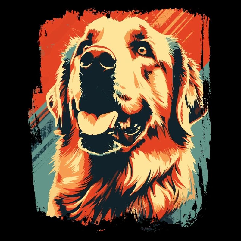 Labrador Hunde Mama und Labfather Papa Golden