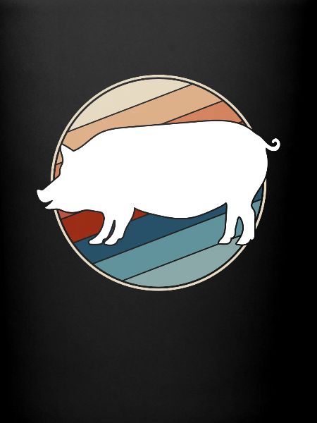 Schwein Retro