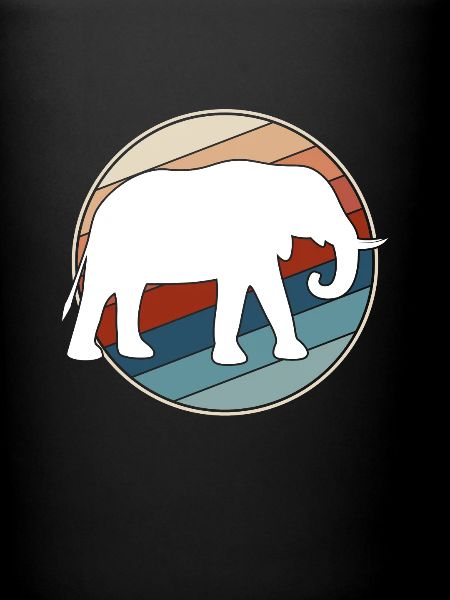 Éléphant rétro