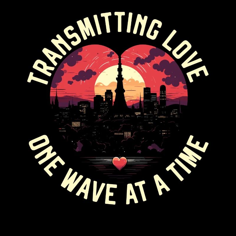 Ham Radio Operator Morse Code Radioactivity