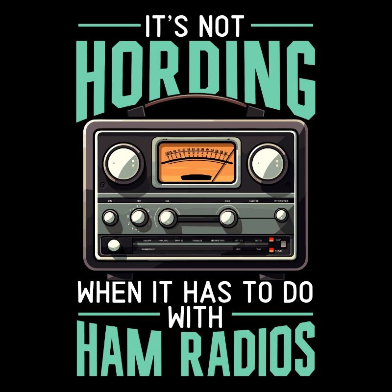 Ham Radio Operator Morse Code Radioactivity