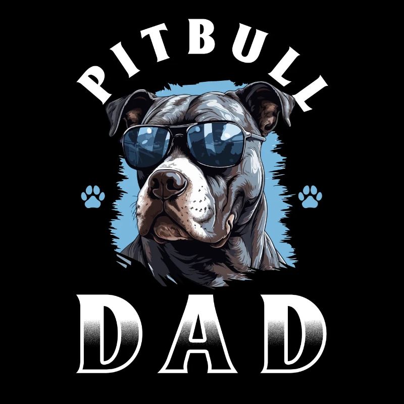 Pitbull Pittie Dog Breed Pet - Pitbull Dad