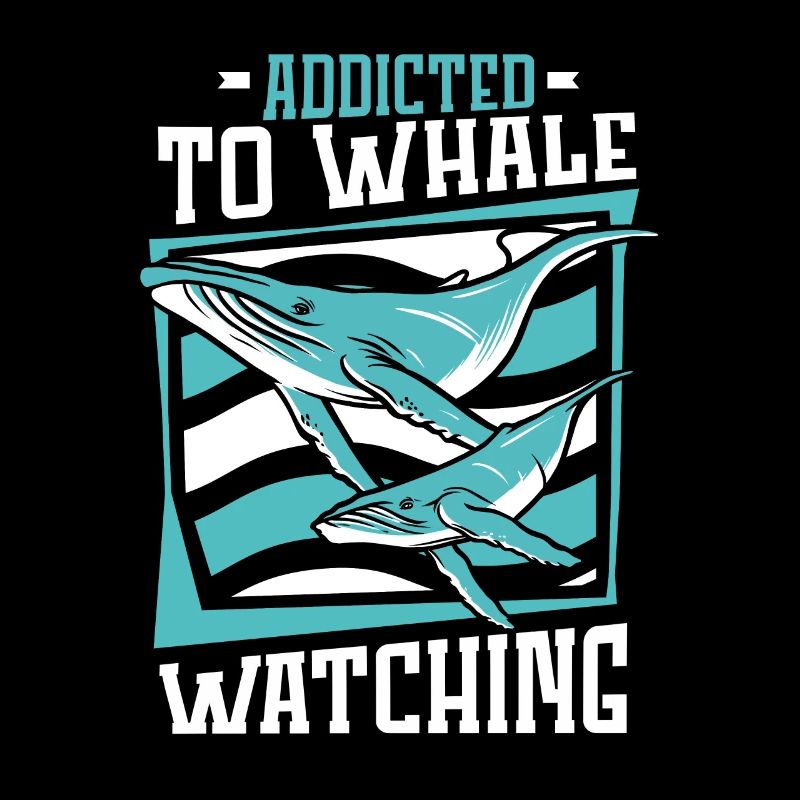 Accro à l'observation des baleines Cétacé Cachalot Baleine