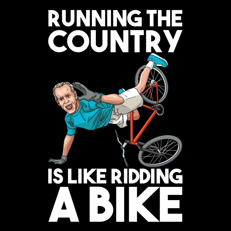 Diriger le pays, c’est comme faire du vélo Biden