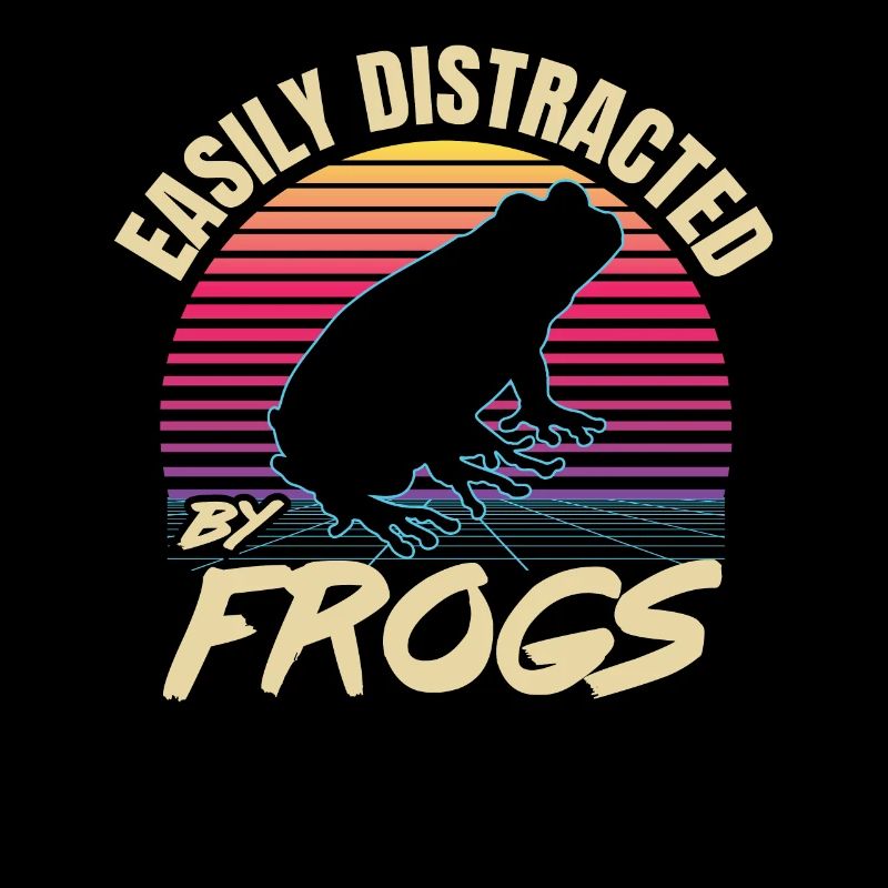 Style Retro 80s Toad Vintage facilement distrait par
