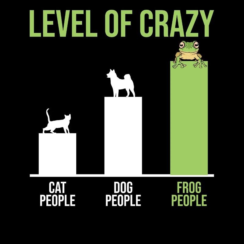 Herpétologiste Propriétaire de grenouille Niveau De Crazy Toad Amphi