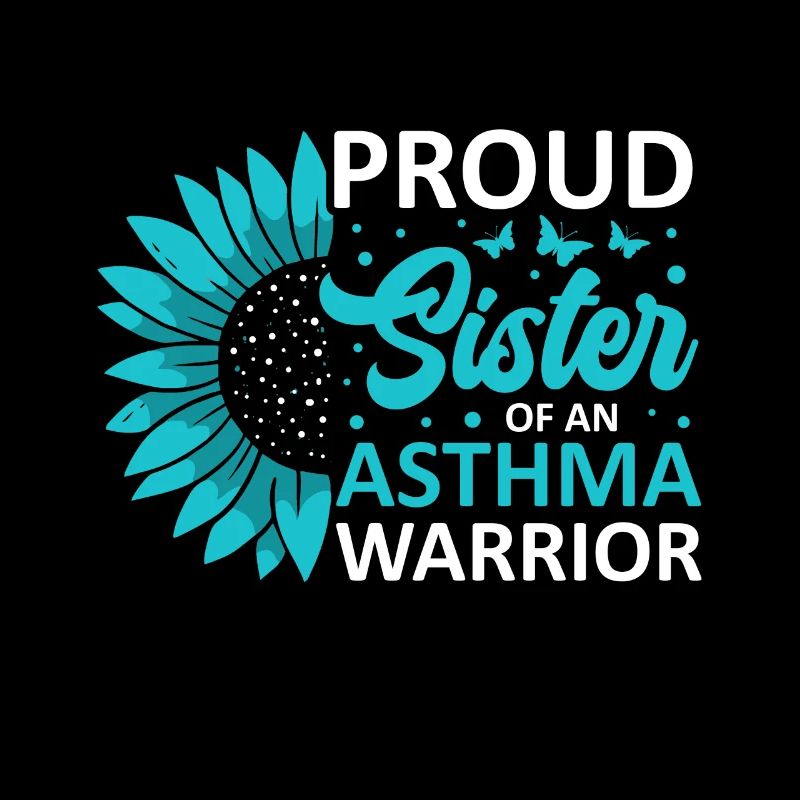 Stolze Schwester Eines Asthma-kriegers