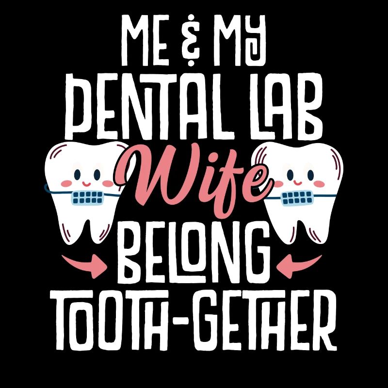 Funny husband from the dental lab