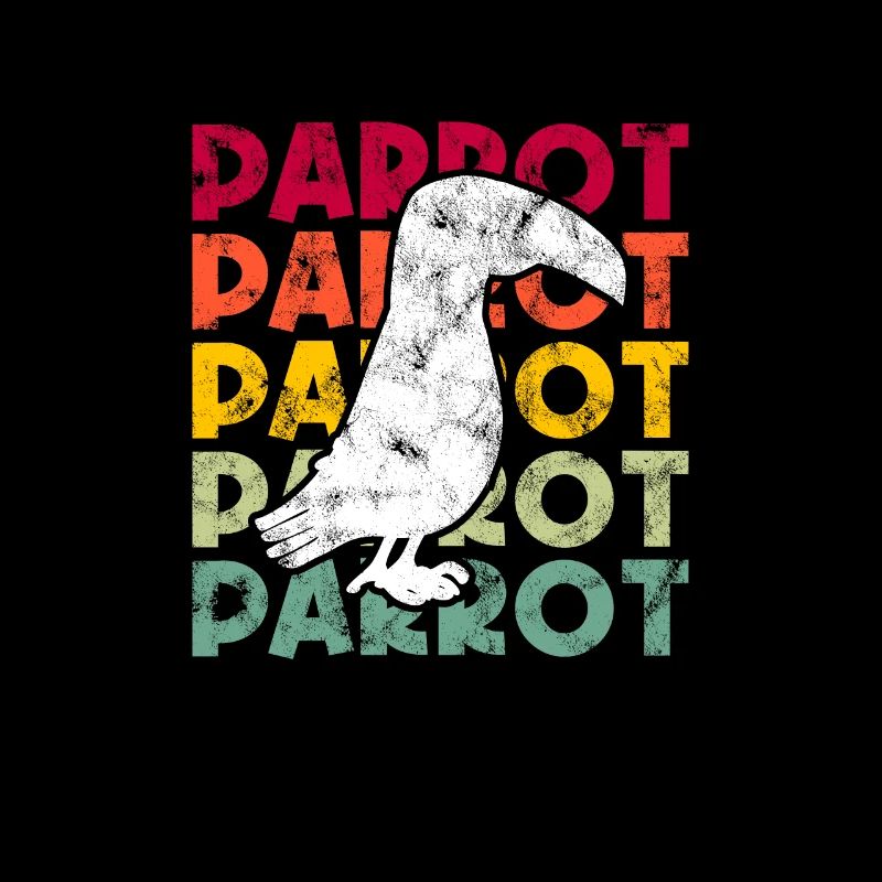 Papagei Retro