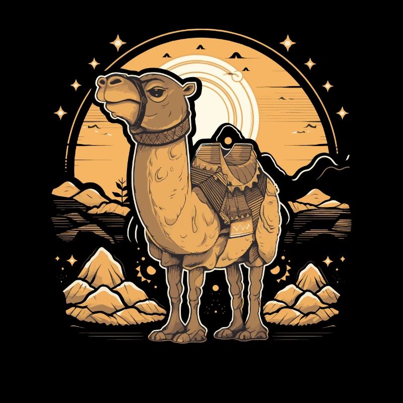 Kamel Retro Großkamel Ägypten