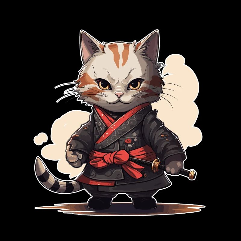 Jeu d’épée japonais Samurai Kitty