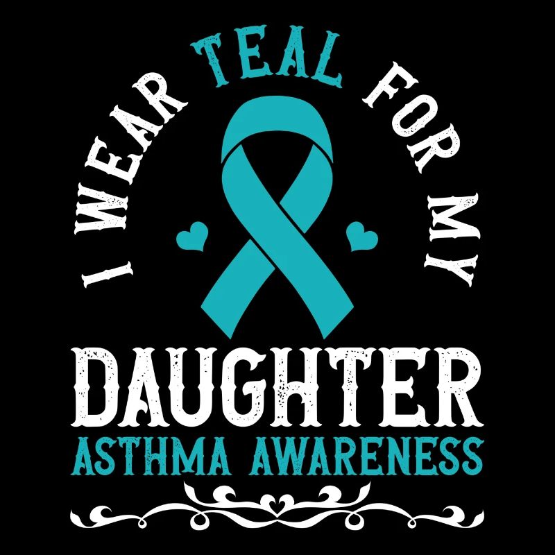 I'm wearing teal for my daughter's support