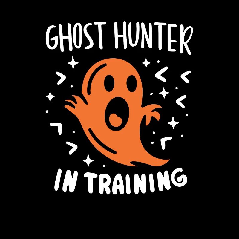 Paranormal investigator Ghost Hunter in training