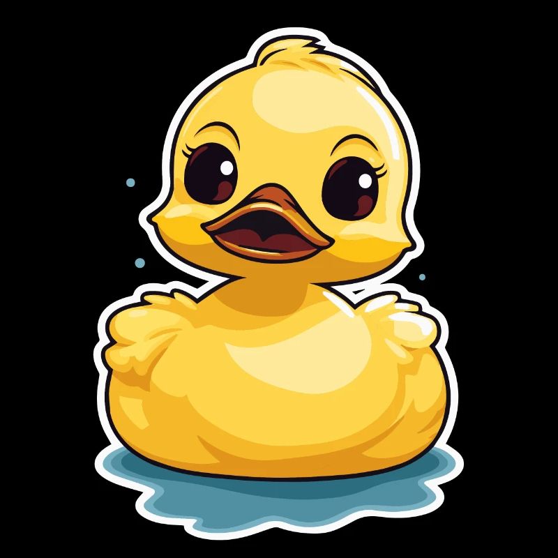 Canard en caoutchouc jaune Canard en caoutchouc