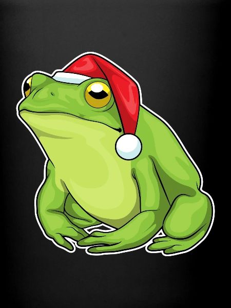Chapeau de Noël Grenouille Noël