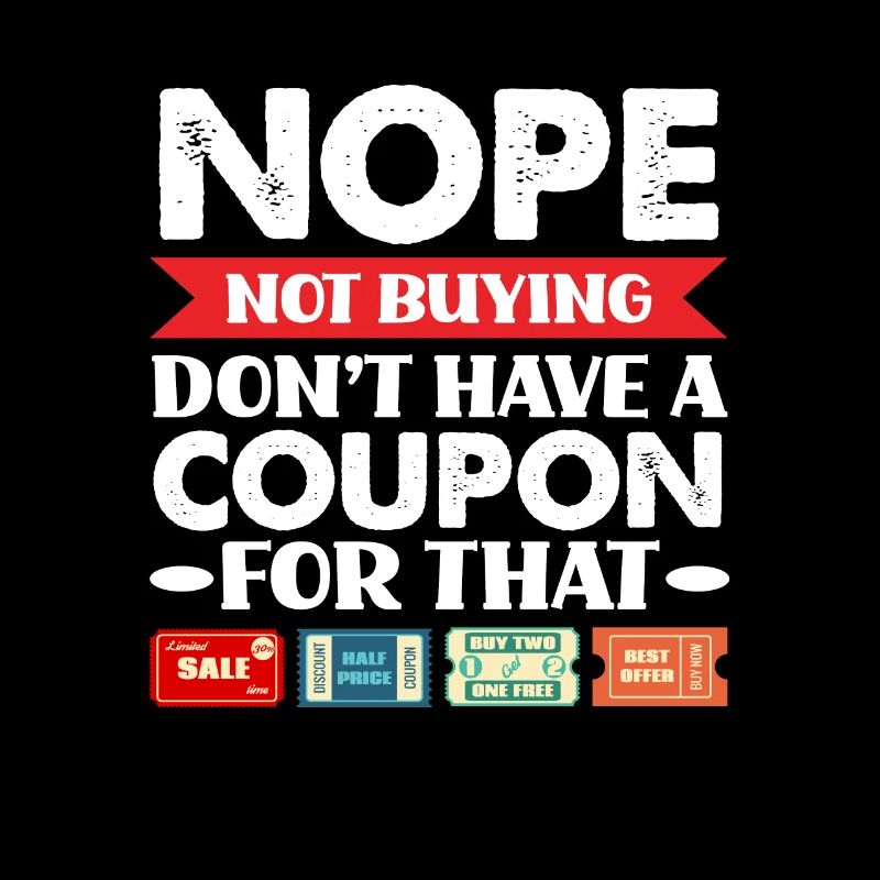 Lustiges Extrem Couponing Coupon Geschenk
