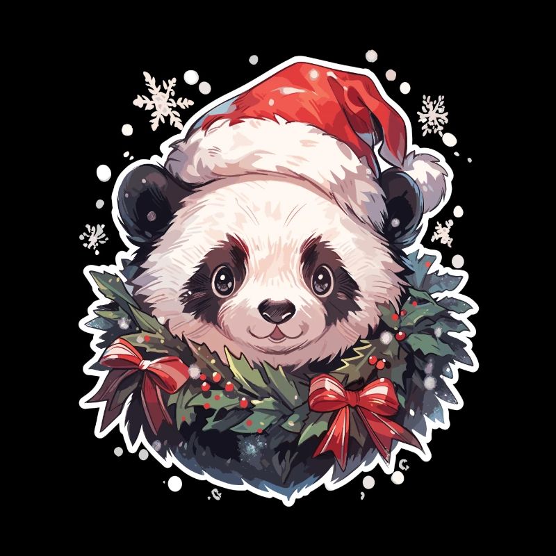 Panda Noël Panda Pandas Panda Noël