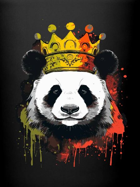 Panda With Crown
