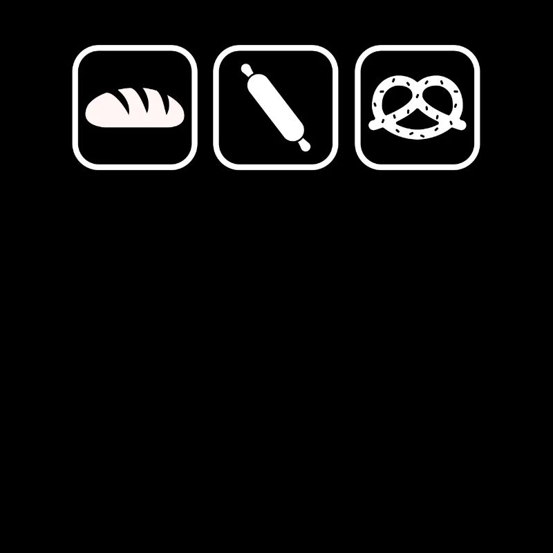 Retro hobby baker bakery confectioner master baker