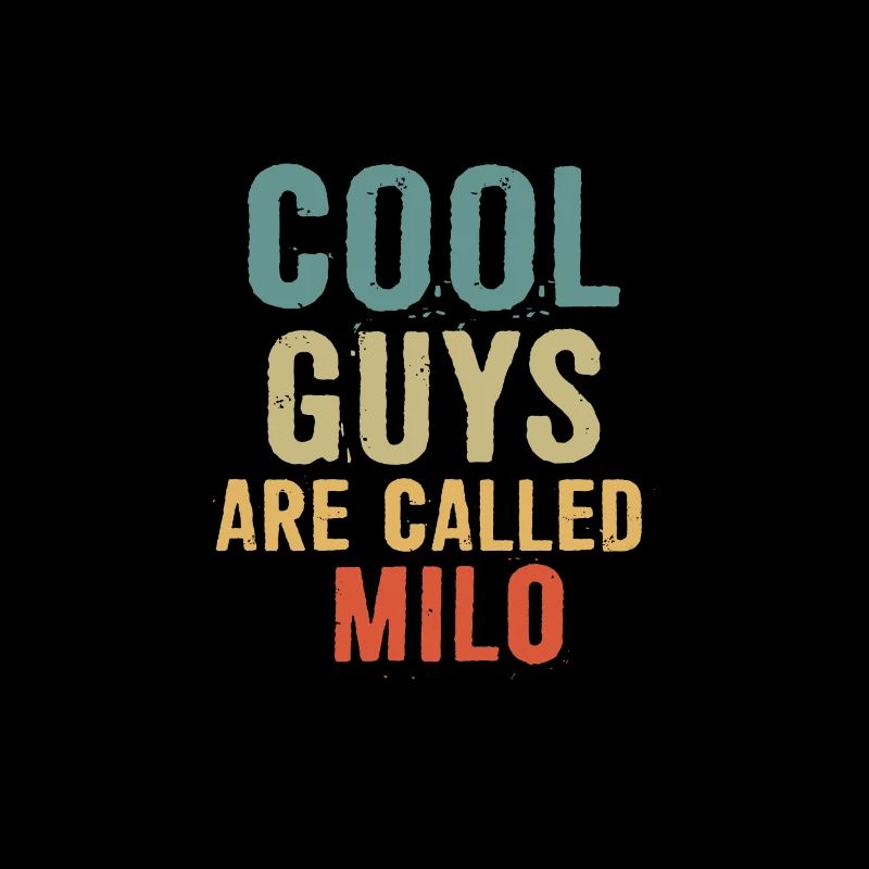 Les mecs cool s’appellent milo