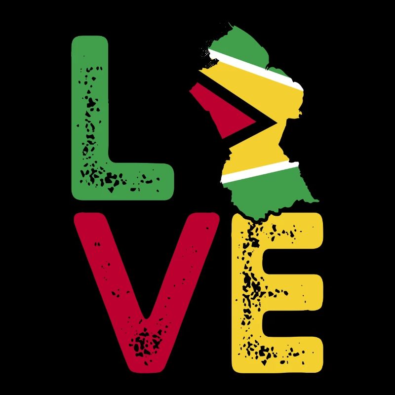 Guyana Flag Guyanese Guyana