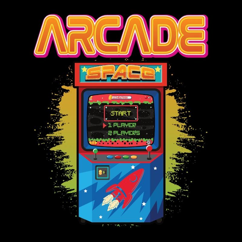 Arcade Machine Player Video Game Games Streamer