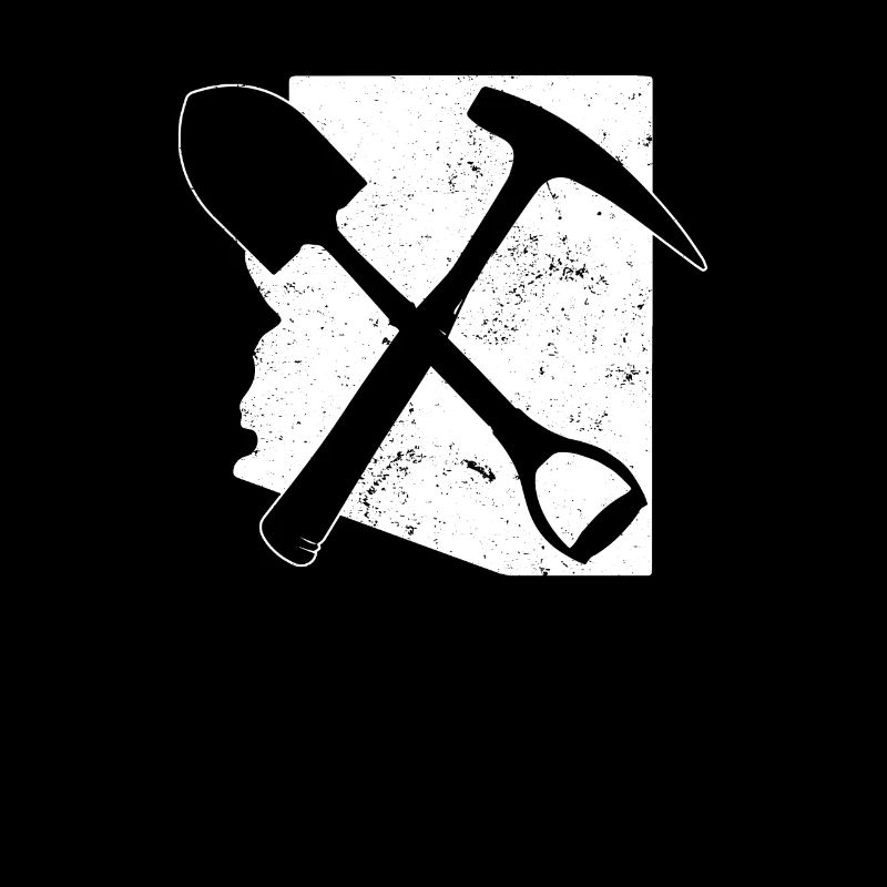 Caroline du Nord Silhouette avec Rockhound Tools -